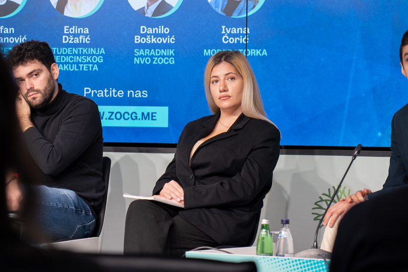 Slika sa panela Mladi za bolje sjutra